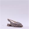 Paul Green Slingback Square Detail Pump - Animal Print